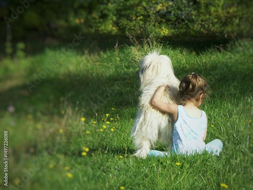 Wallpaper Mural Complicité animal / enfant Torontodigital.ca