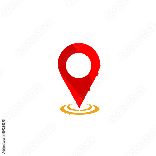 Free Download red map pin - GFXLoad