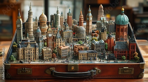 Antique globe discovery learning setup images