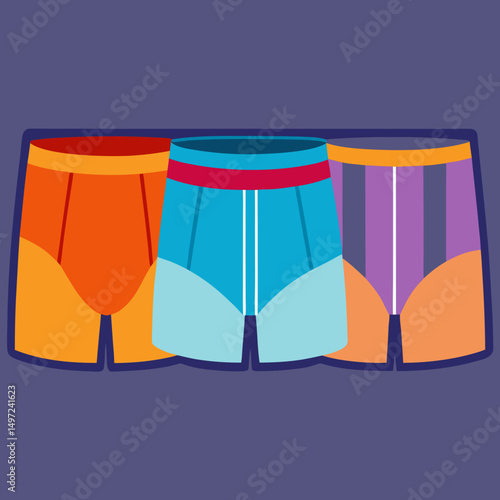 vector illustration of a glass of juice