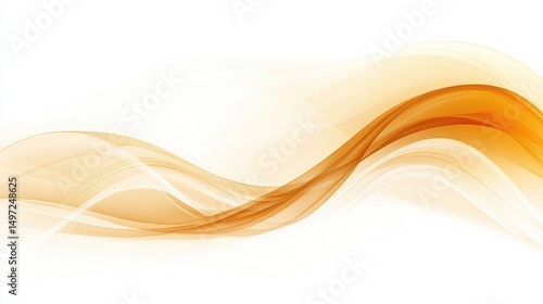 Minimalist digital wave background with elegant lines and soft flowing motion