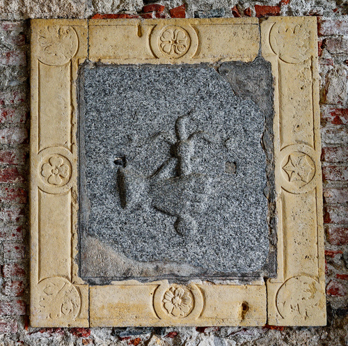The Key Holding Key Relief in a Medieval Convent