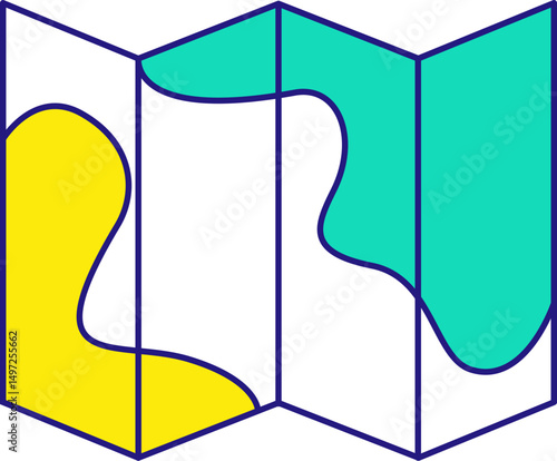 camping tool element vector illustration