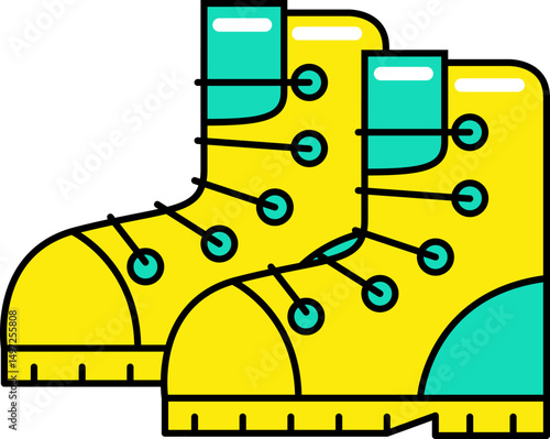 camping tool element vector illustration