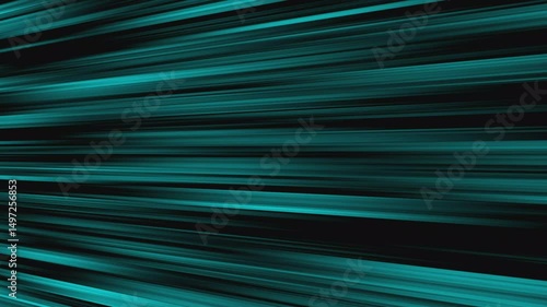 4k Neon Circle lights background, - Green screen, abstract green background