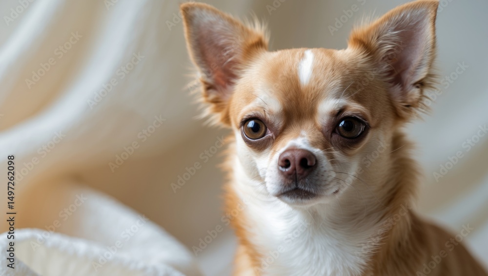 Portrait of a chihuahua dog Portrait of a chihuahua dog