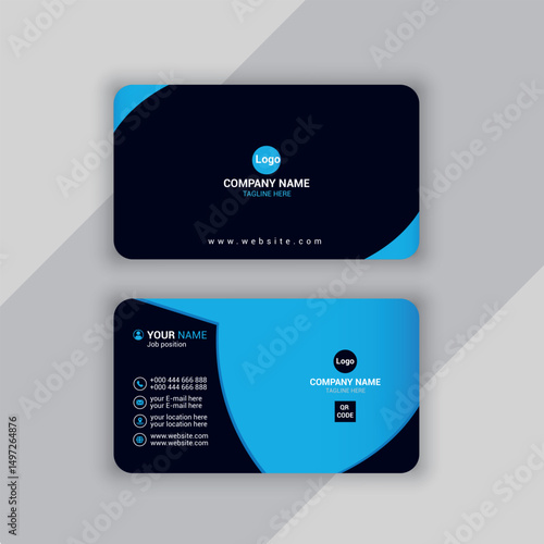 Modern business card template