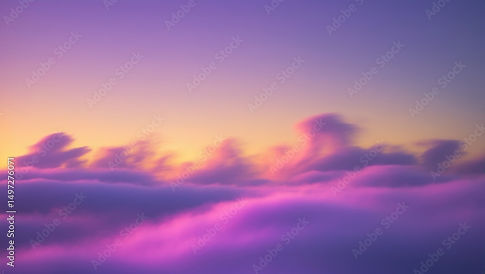 Obraz premium Colorful Wallpaper Template Featuring Gradient Blur Overlay and Abstract Texture