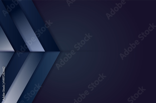 Modern Geometric Background with Triangular Elements