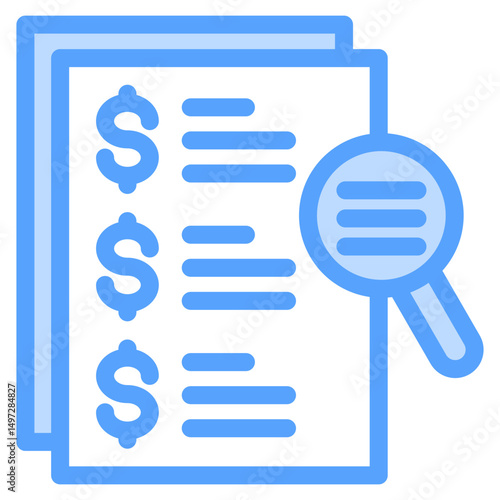 credit analysis icon