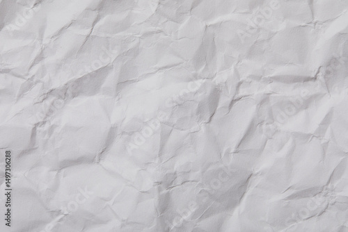 Close-up�of wrinkled white paper