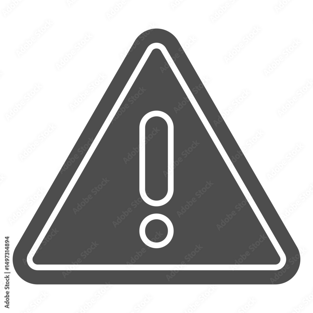Risk Glyph Icon Element For Design Risk Glyph Icon Element For Design