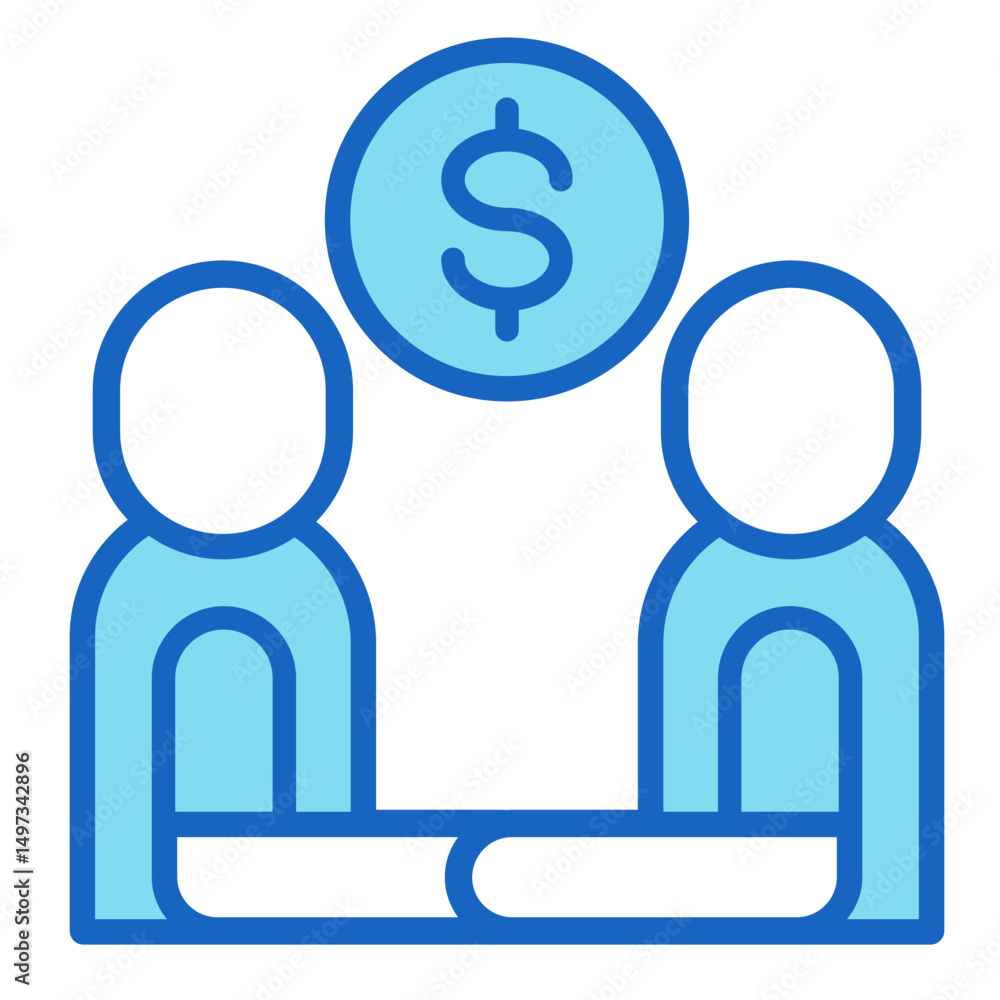 Business Deal Icon Element For Design Business Deal Icon Element For Design