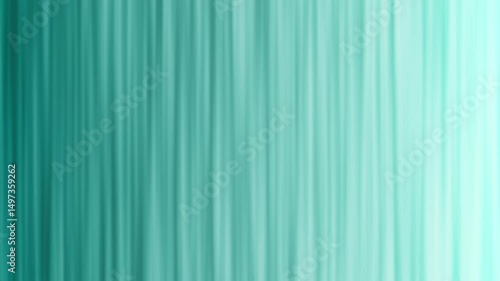 Soft gradient transitioning from dark aqua green to light sky blue. Horizontal background with smooth motion of vertical blurred lines.
