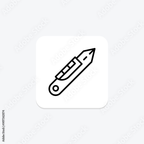 Box Cutter, vector, pixel perfect, illustrator file