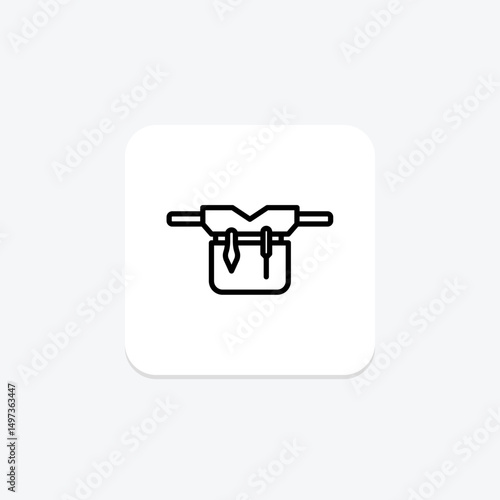 Tool Belt, vector, pixel perfect, illustrator file