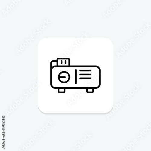 Compressor, vector, pixel perfect, illustrator file