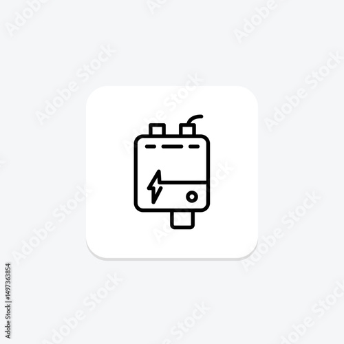 Inverter, vector, pixel perfect, illustrator file