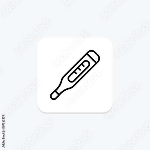 Thermometer, vector, pixel perfect, illustrator file