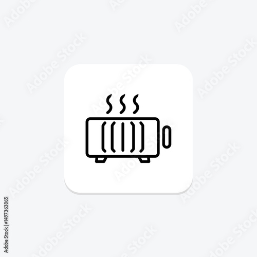 Radiator, vector, pixel perfect, illustrator file