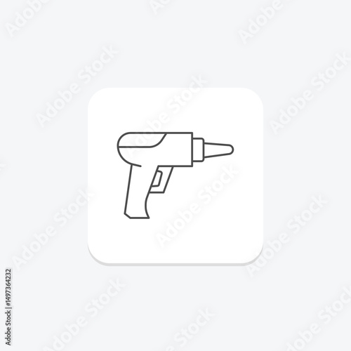 Heat Gun, vector, pixel perfect, illustrator file