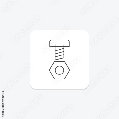 Nut, vector, pixel perfect, illustrator file