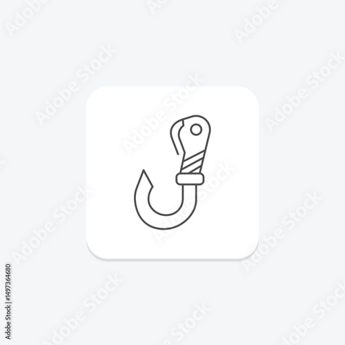 Hook, vector, pixel perfect, illustrator file