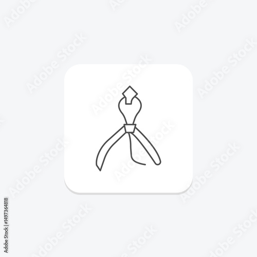 Zip Tie, vector, pixel perfect, illustrator file