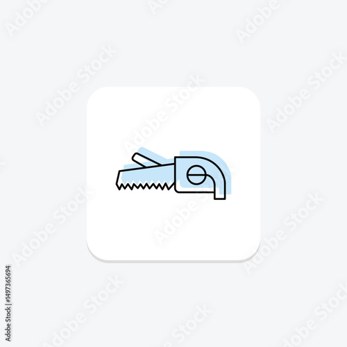 Band Saw, vector, pixel perfect, illustrator file