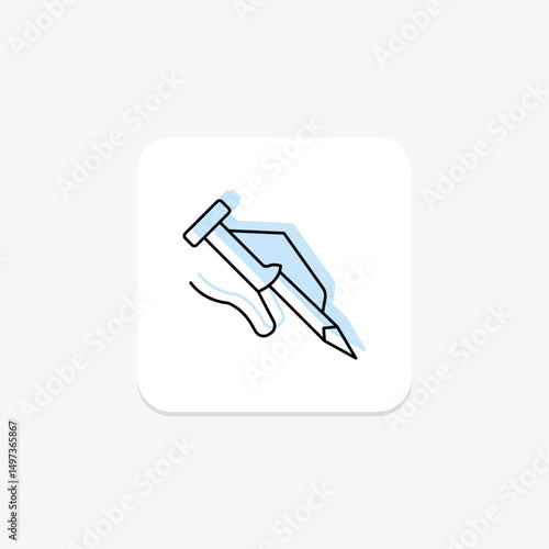 Nail, vector, pixel perfect, illustrator file