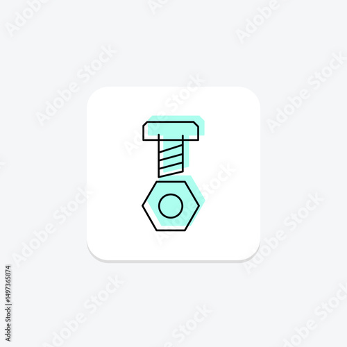 Nut, vector, pixel perfect, illustrator file