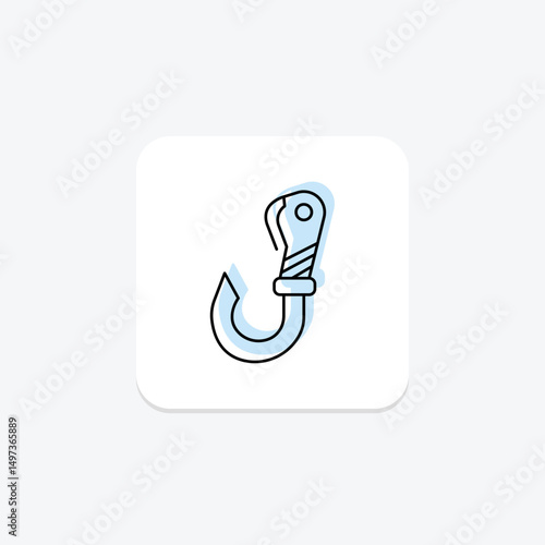 Hook, vector, pixel perfect, illustrator file
