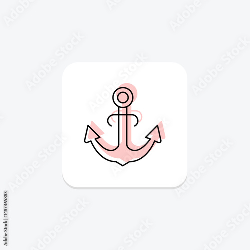 Anchor, vector, pixel perfect, illustrator file