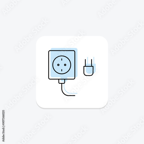 Outlet, vector, pixel perfect, illustrator file