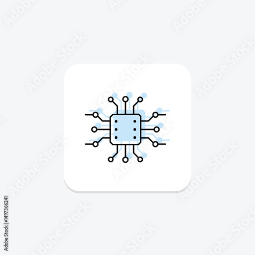 Pcb Board, vector, pixel perfect, illustrator file