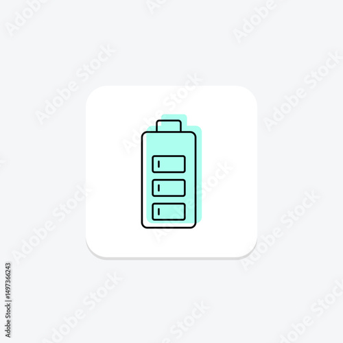 Battery, vector, pixel perfect, illustrator file