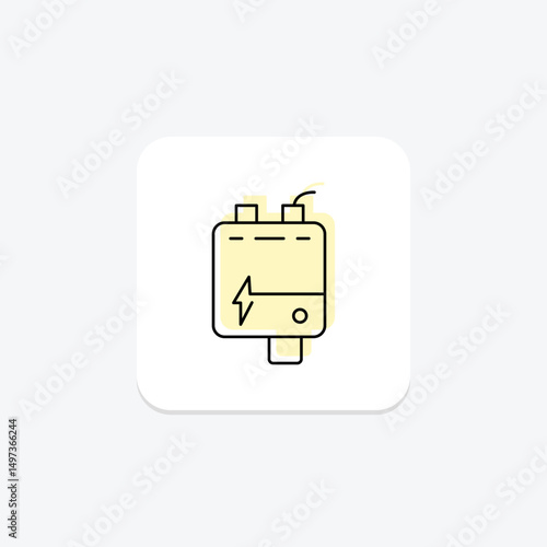 Inverter, vector, pixel perfect, illustrator file