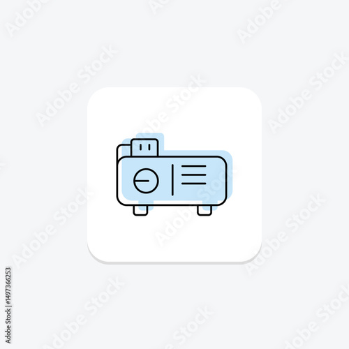 Compressor, vector, pixel perfect, illustrator file
