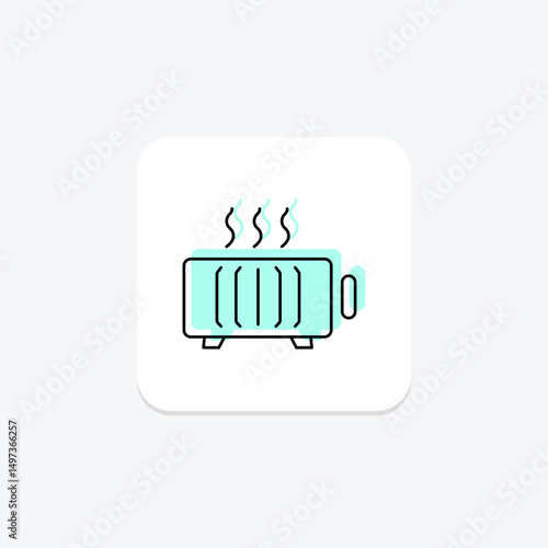 Radiator, vector, pixel perfect, illustrator file