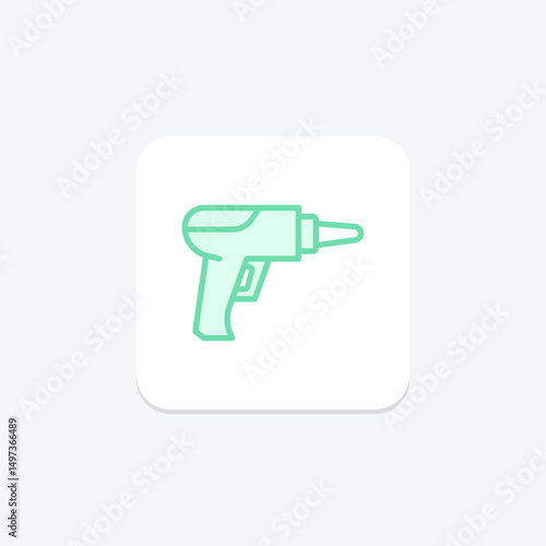 Heat Gun, vector, pixel perfect, illustrator file