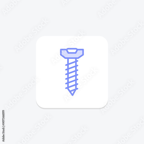 Screw, vector, pixel perfect, illustrator file