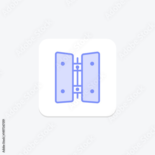 Hinge, vector, pixel perfect, illustrator file