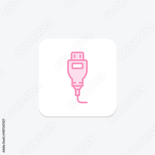 Cable, vector, pixel perfect, illustrator file