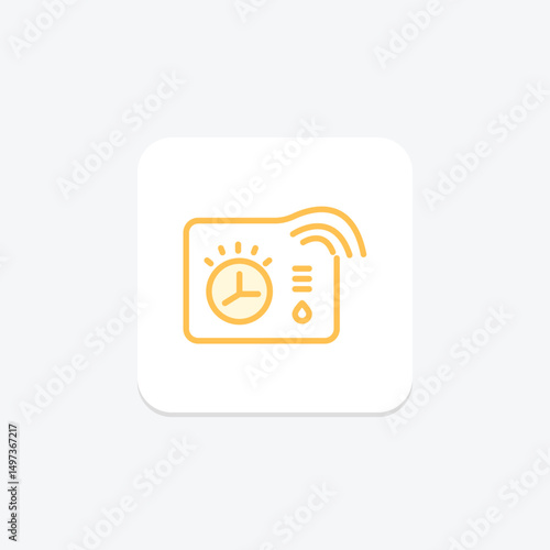 Thermostat, vector, pixel perfect, illustrator file