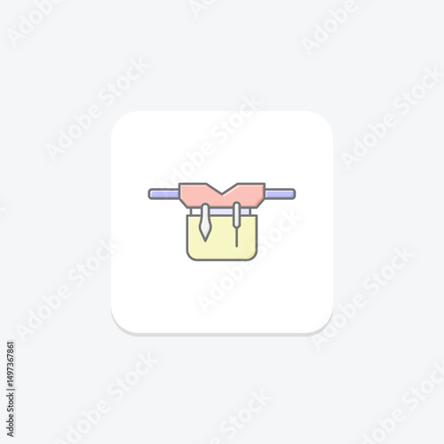Tool Belt, vector, pixel perfect, illustrator file