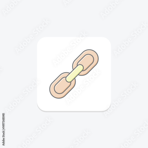 Chain, vector, pixel perfect, illustrator file