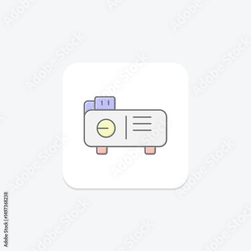 Compressor, vector, pixel perfect, illustrator file