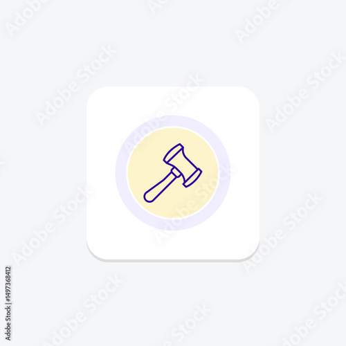 Sledgehammer, vector, pixel perfect, illustrator file