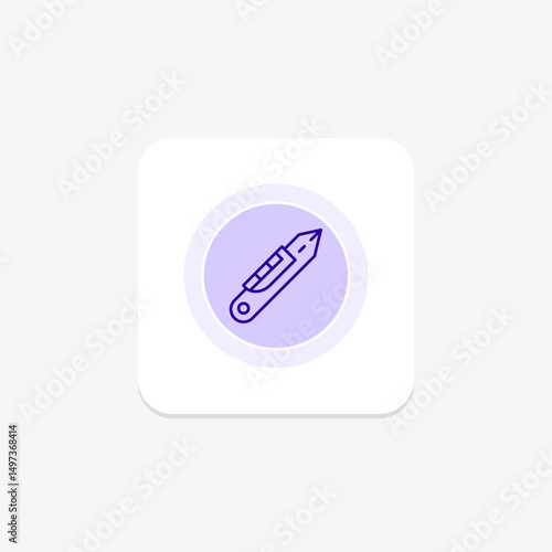 Box Cutter, vector, pixel perfect, illustrator file