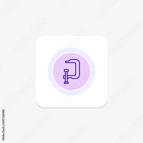 Clamp, vector, pixel perfect, illustrator file
